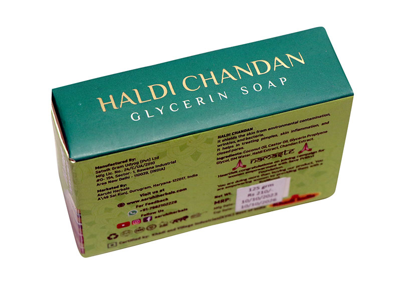 Aaruhi Herbal Haldi Chandan Soap